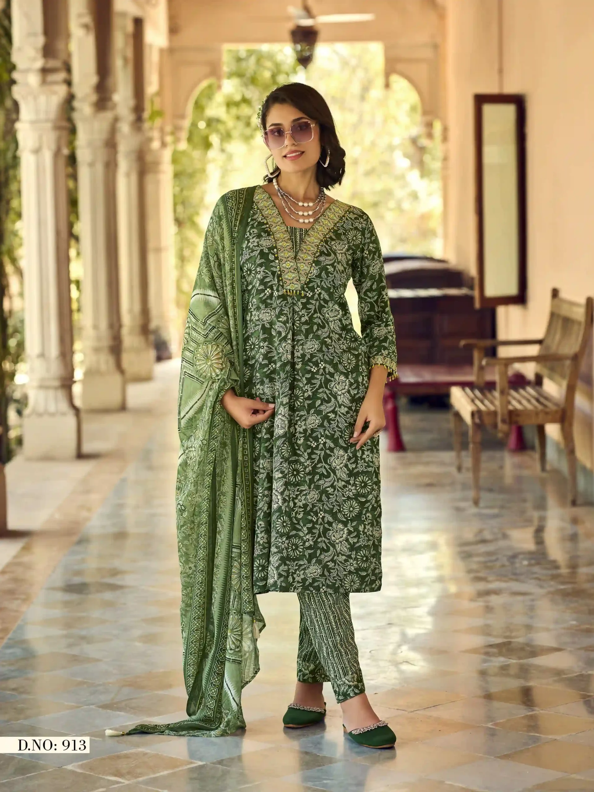 Karissa Haseena Vol 2 Rayon Print Wholesale Readymade Salwar Suit Catalog — Wholesale Salwar Suits, Karissa wholesale from Surat - Gallery Image 4